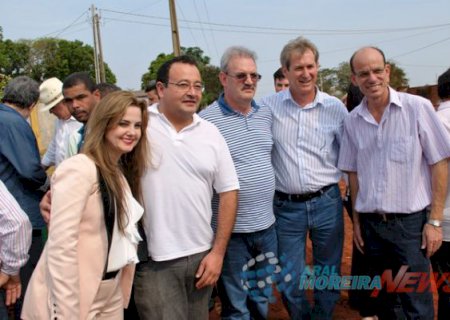 Edson de David, vice e secretário prestigiam comemorações dos 65 anos de Amambai