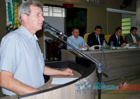 Na câmara, Edson de David destaca parcerias e faz balanço das ações do ano em Aral Moreira