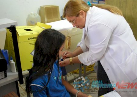 Saúde já imunizou 150 meninas contra o HPV