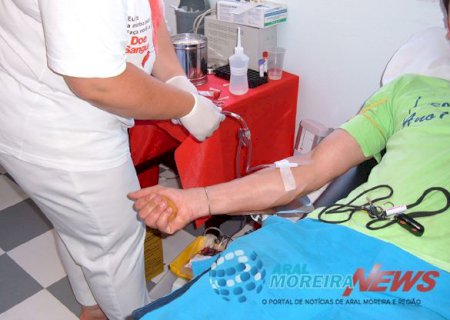 Campanha de doação de sangue acontece no dia 12