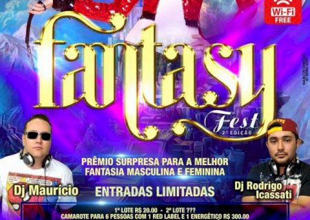 2ª edição do Fantasy Fest acontece neste sábado em Aral Moreira