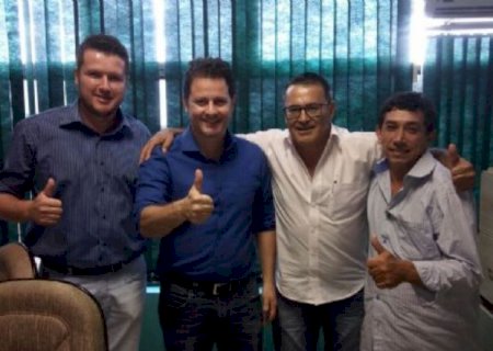 Vereadores de Aral Moreira pleiteiam recursos junto ao deputado Renato Câmara