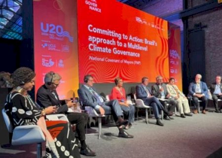 Riedel destaca no G20 sustentabilidade e municipalismo em nome de governadores