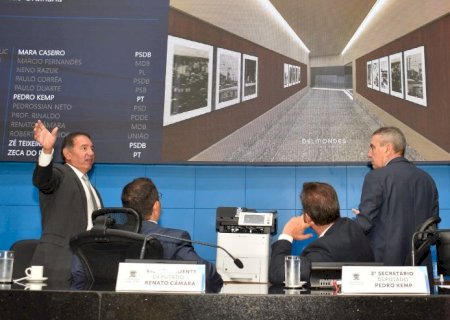 Presidente anuncia construção do novo plenário da ALEMS: Marco de modernidade e eficiência