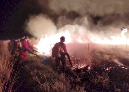 Operação Pantanal: atuação do Corpo de Bombeiros contribui para controle de incêndio em parque estadual de MS